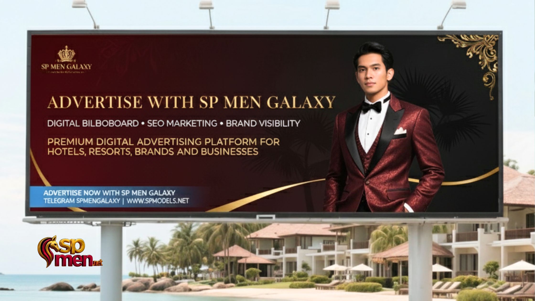 Digital Advertising Sabah - SP Men Kinabalu